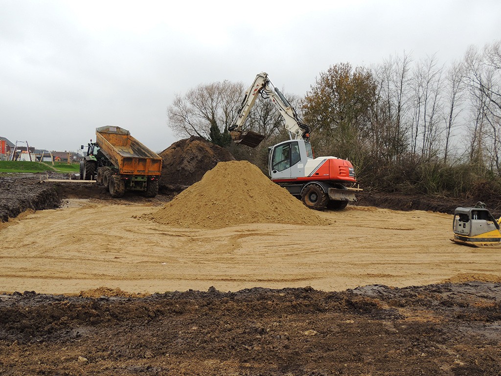 Grondwerk voor bouwputten, funderingen Harold Donkers Grondverzet & Loonwerk